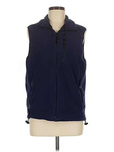 Pre-owned L.l.bean Sweater Vest In Blue