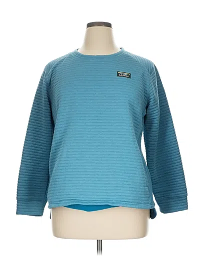 Pre-owned L.l.bean Sweatshirt In Blue