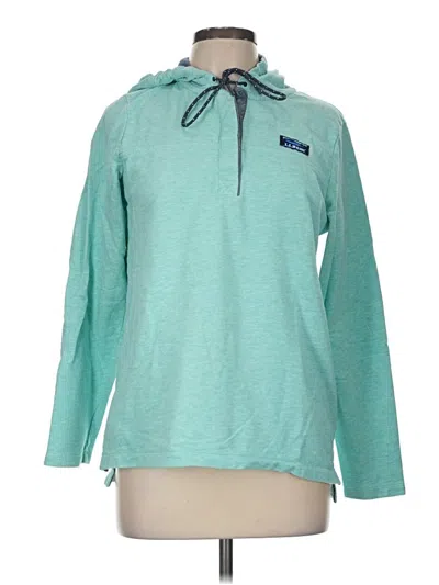 Pre-owned L.l.bean Sweatshirt In Teal