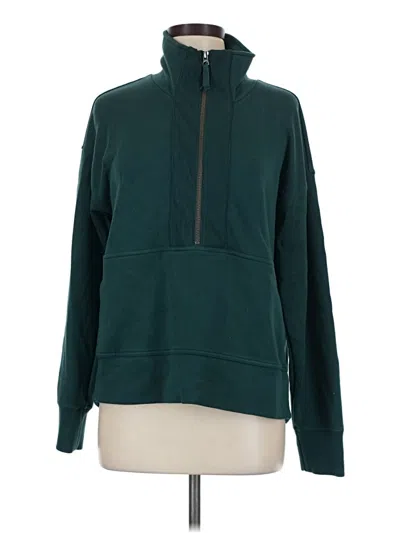 Pre-owned L.l.bean Sweatshirt In Teal
