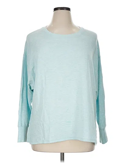 Pre-owned L.l.bean Sweatshirt In Teal