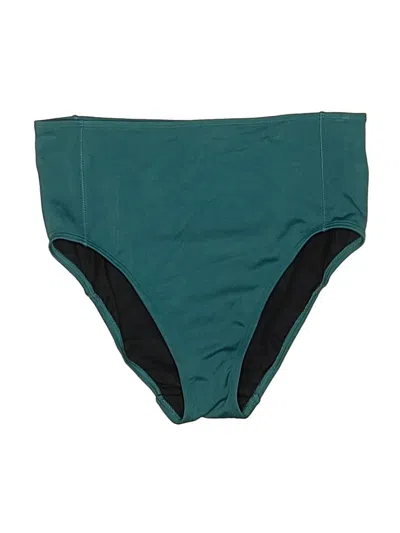 Pre-owned L.l.bean Swimsuit Bottoms In Teal