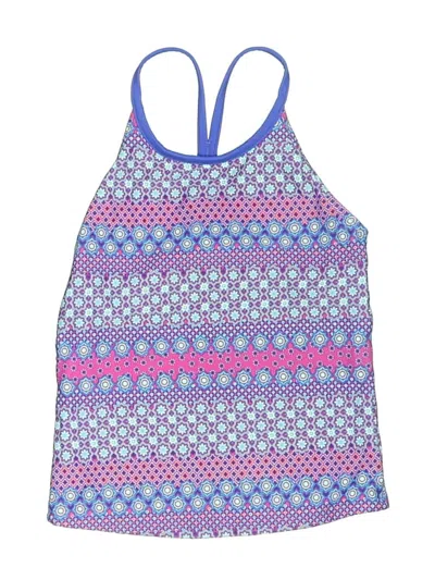 Pre-owned L.l.bean Kids' Swimsuit Cover Up In Purple