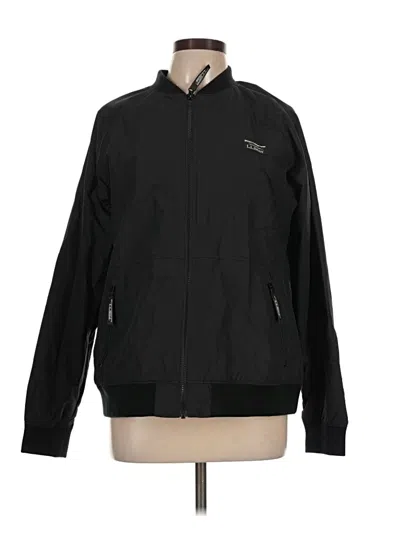 Pre-owned L.l.bean Track Jacket In Black