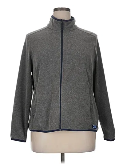 Pre-owned L.l.bean Track Jacket In Gray