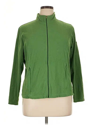 Pre-owned L.l.bean Track Jacket In Green