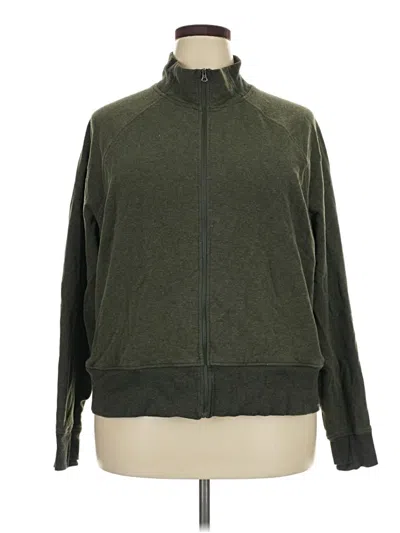Pre-owned L.l.bean Track Jacket In Green