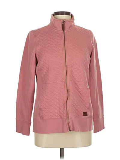 Pre-owned L.l.bean Track Jacket In Pink