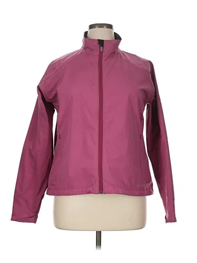 Pre-owned L.l.bean Track Jacket In Pink