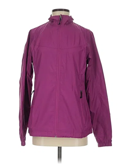 Pre-owned L.l.bean Track Jacket In Purple