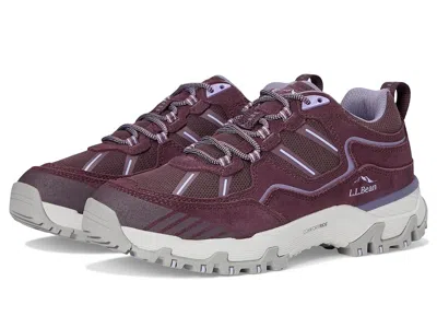 L.l.bean Trail Model X Low Ventilated Hiker In Purple