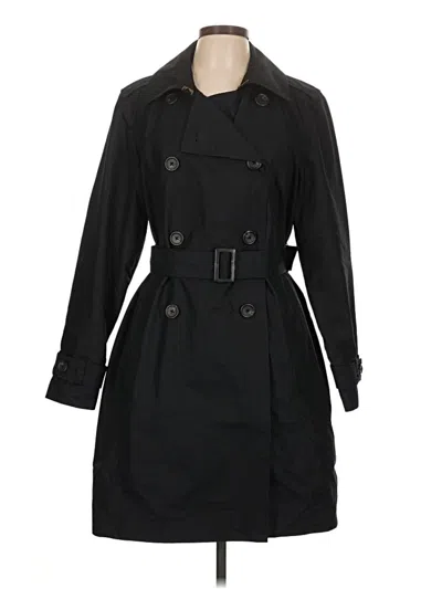 Pre-owned L.l.bean Trenchcoat In Black