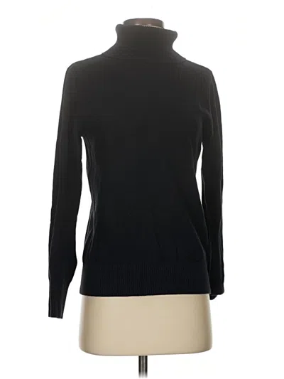 Pre-owned L.l.bean Turtleneck Sweater In Black