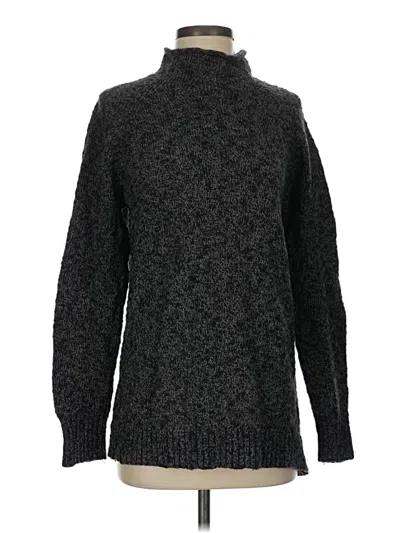 Pre-owned L.l.bean Turtleneck Sweater In Black