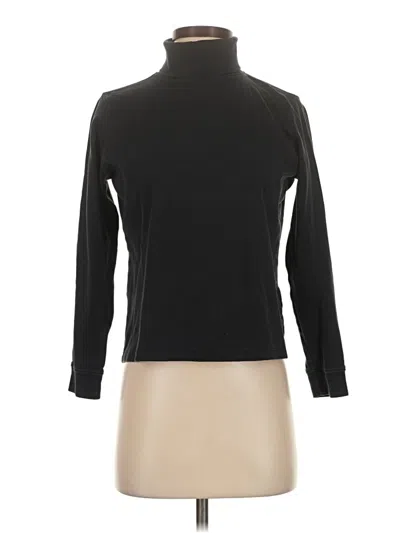 Pre-owned L.l.bean Turtleneck Sweater In Black