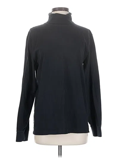Pre-owned L.l.bean Turtleneck Sweater In Black