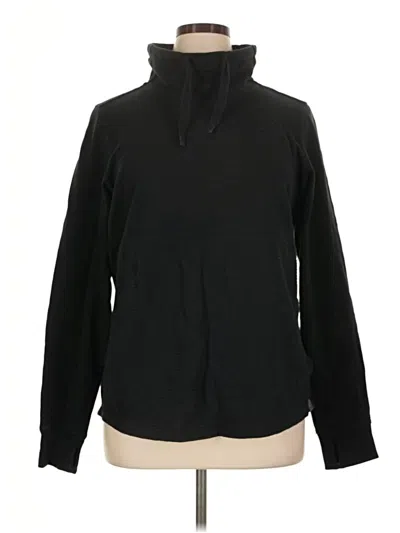 Pre-owned L.l.bean Turtleneck Sweater In Black