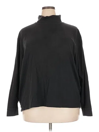 Pre-owned L.l.bean Turtleneck Sweater In Black