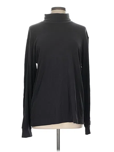 Pre-owned L.l.bean Turtleneck Sweater In Black