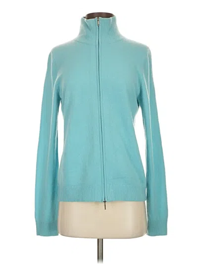 Pre-owned L.l.bean Turtleneck Sweater In Blue