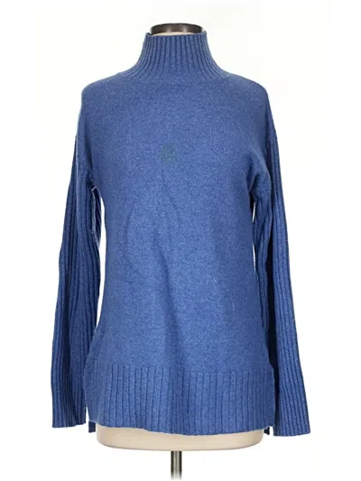 Pre-owned L.l.bean Turtleneck Sweater In Blue