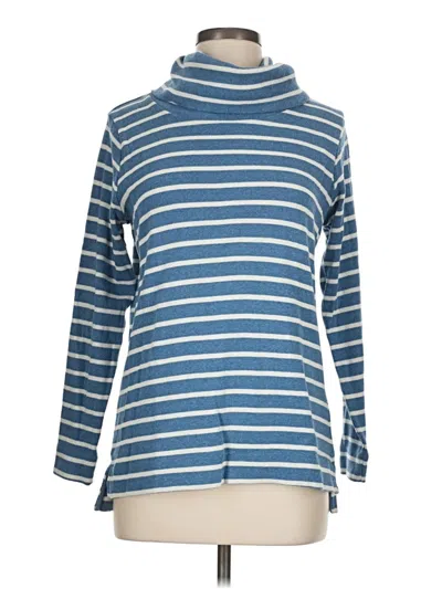 Pre-owned L.l.bean Turtleneck Sweater In Blue