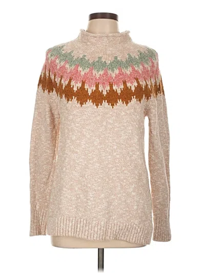 Pre-owned L.l.bean Turtleneck Sweater In Brown