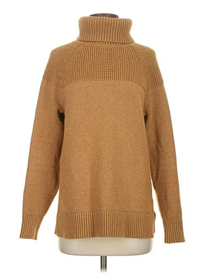 Pre-owned L.l.bean Turtleneck Sweater In Brown