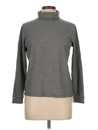 Pre-owned L.l.bean Turtleneck Sweater In Gray