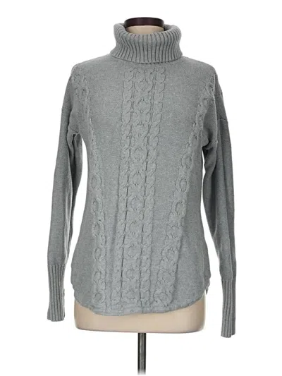 Pre-owned L.l.bean Turtleneck Sweater In Gray