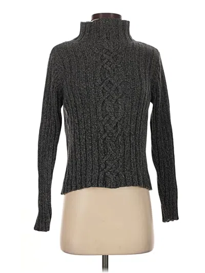 Pre-owned L.l.bean Turtleneck Sweater In Gray