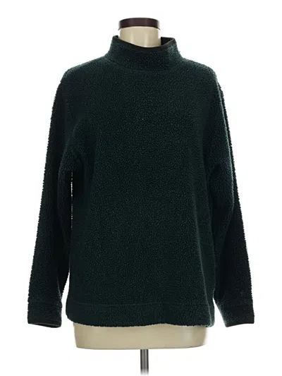 Pre-owned L.l.bean Turtleneck Sweater In Green