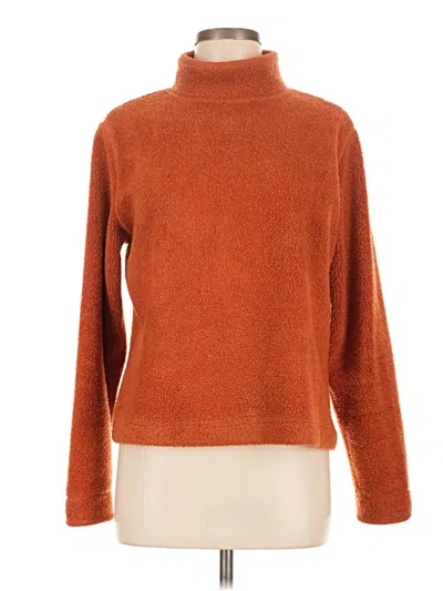 Pre-owned L.l.bean Turtleneck Sweater In Orange