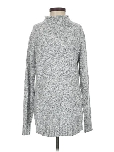 Pre-owned L.l.bean Turtleneck Sweater In Silver