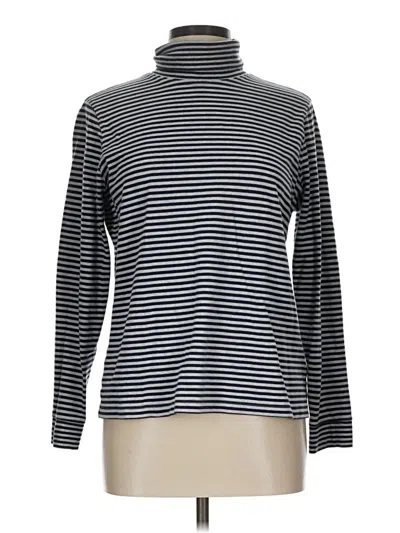 Pre-owned L.l.bean Turtleneck Sweater In Silver