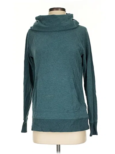 Pre-owned L.l.bean Turtleneck Sweater In Teal