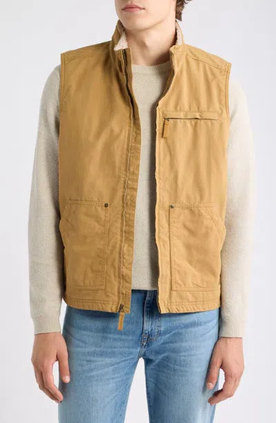 L.l.bean Utility Vest In Gold