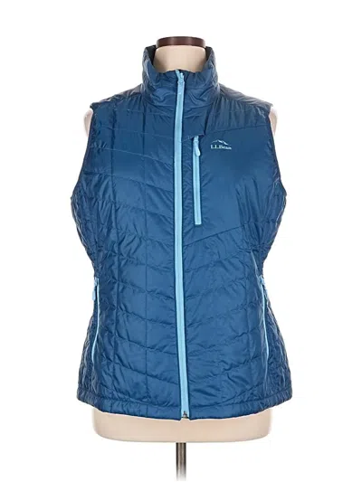 Pre-owned L.l.bean Vest In Blue