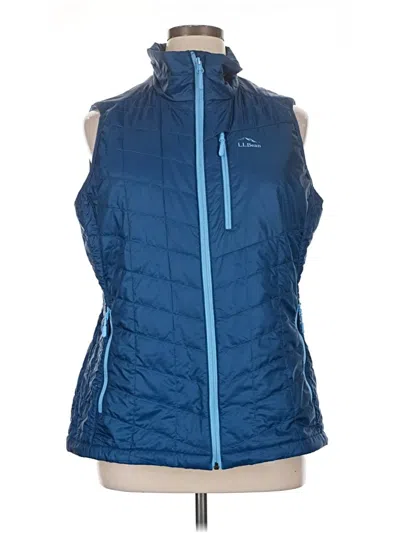 Pre-owned L.l.bean Vest In Blue