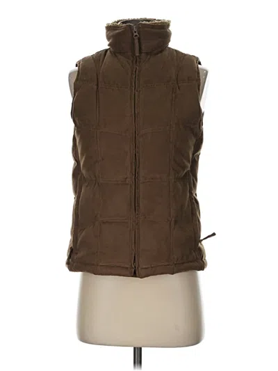 Pre-owned L.l.bean Vest In Brown
