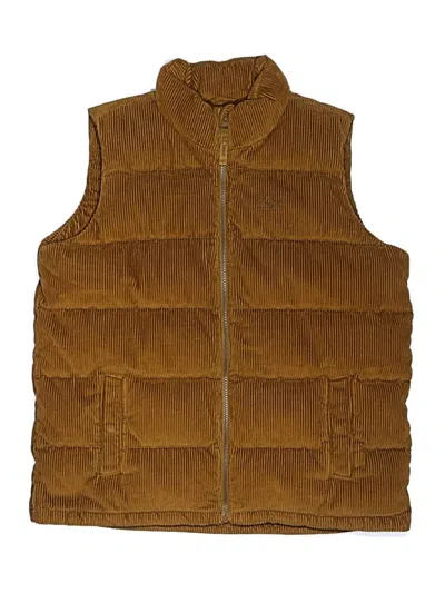 Pre-owned L.l.bean Kids' Vest In Brown