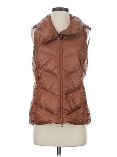 Pre-owned L.l.bean Vest In Brown