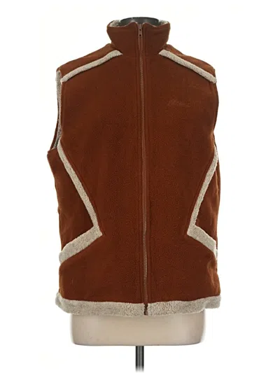 Pre-owned L.l.bean Vest In Brown