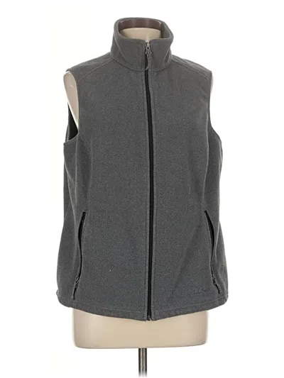 Pre-owned L.l.bean Vest In Gray