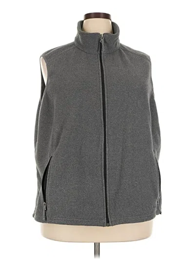 Pre-owned L.l.bean Vest In Gray