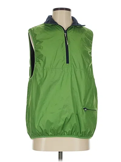 Pre-owned L.l.bean Vest In Green