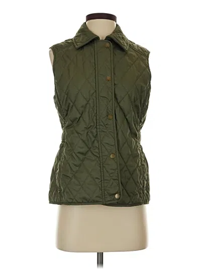 Pre-owned L.l.bean Vest In Green
