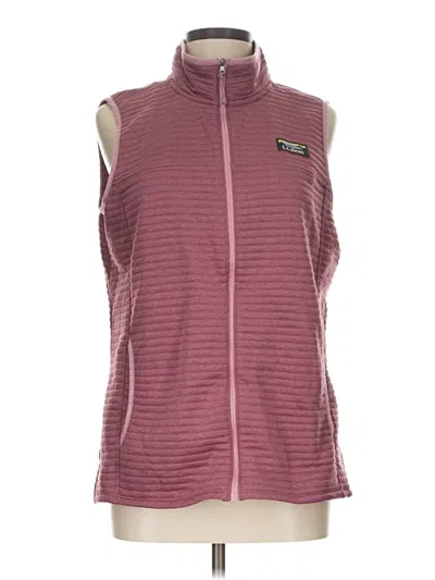 Pre-owned L.l.bean Vest In Pink