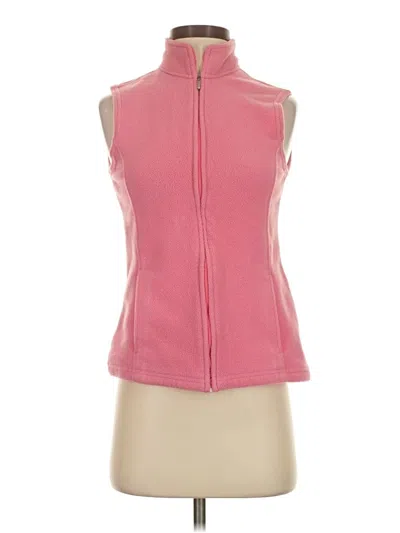 Pre-owned L.l.bean Vest In Pink
