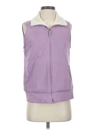 Pre-owned L.l.bean Vest In Purple